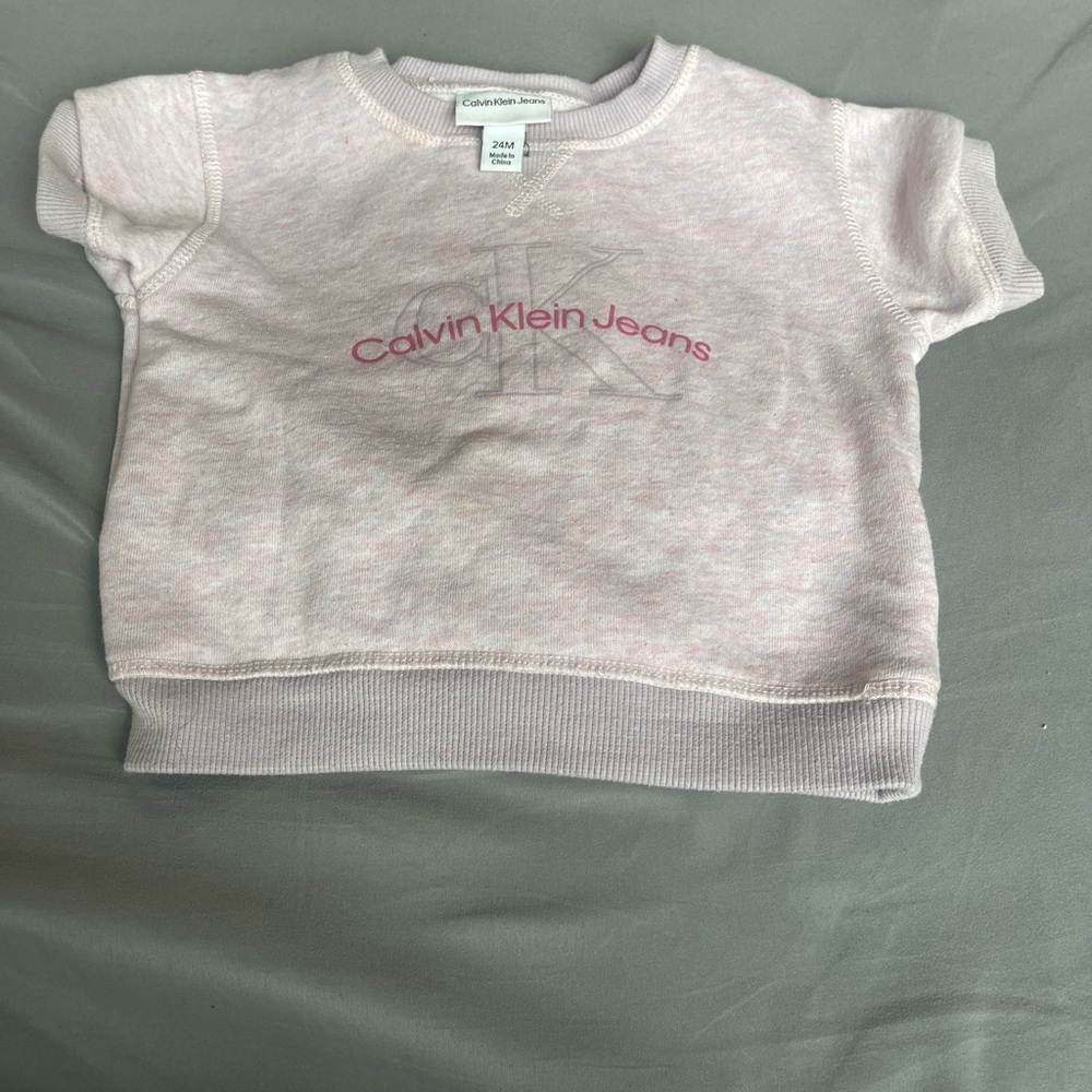 Calvin Klein Jeans Pink Sweatshirt Crewneck